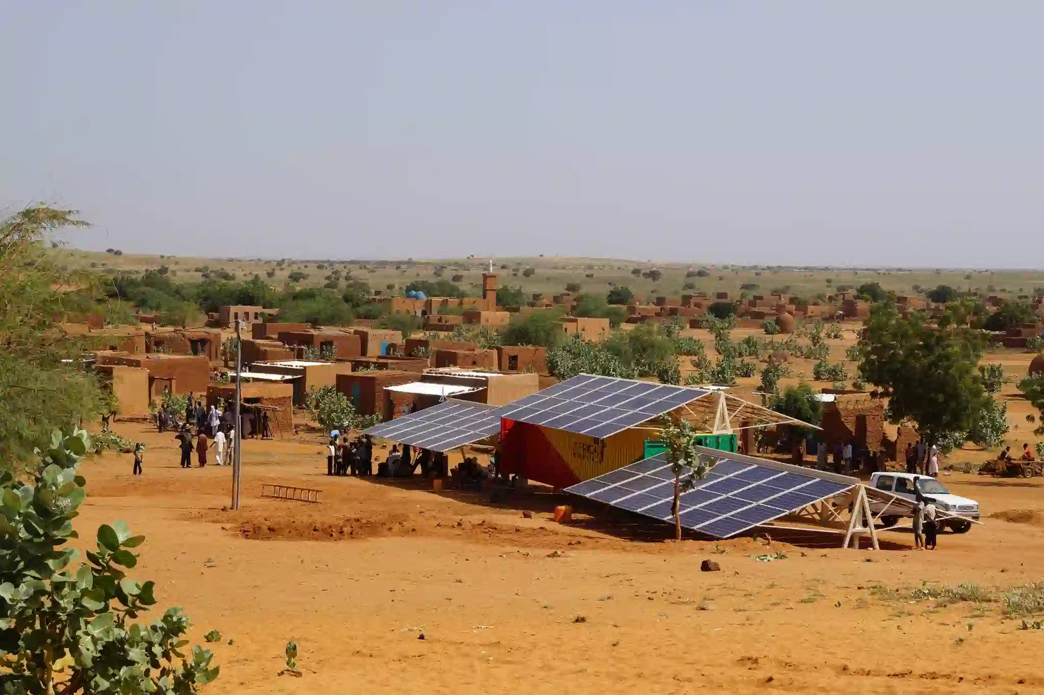 Mini-réseau solaire Afrique de l'Ouest